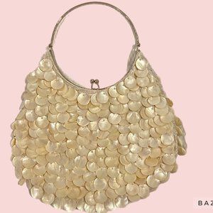 Super Chick Creamy Shell Handbag.